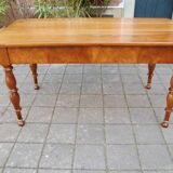 19th-century Louis Philippe walnut desk.