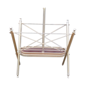 porte revues métal doré