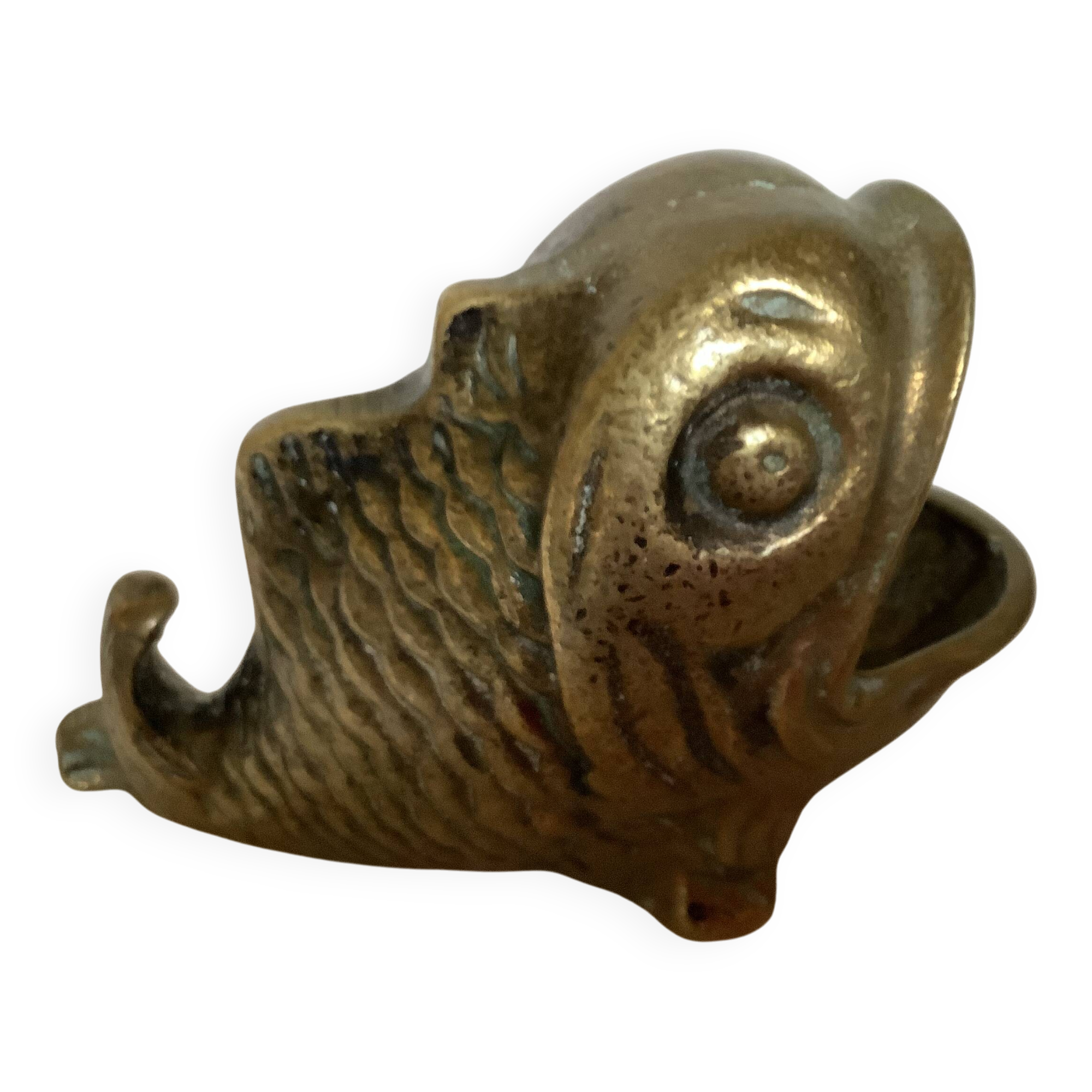 Peerage England bronze fish ashtray
