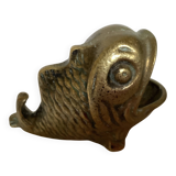 Peerage England bronze fish ashtray