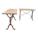 Paire de tables de bistrot début XXème