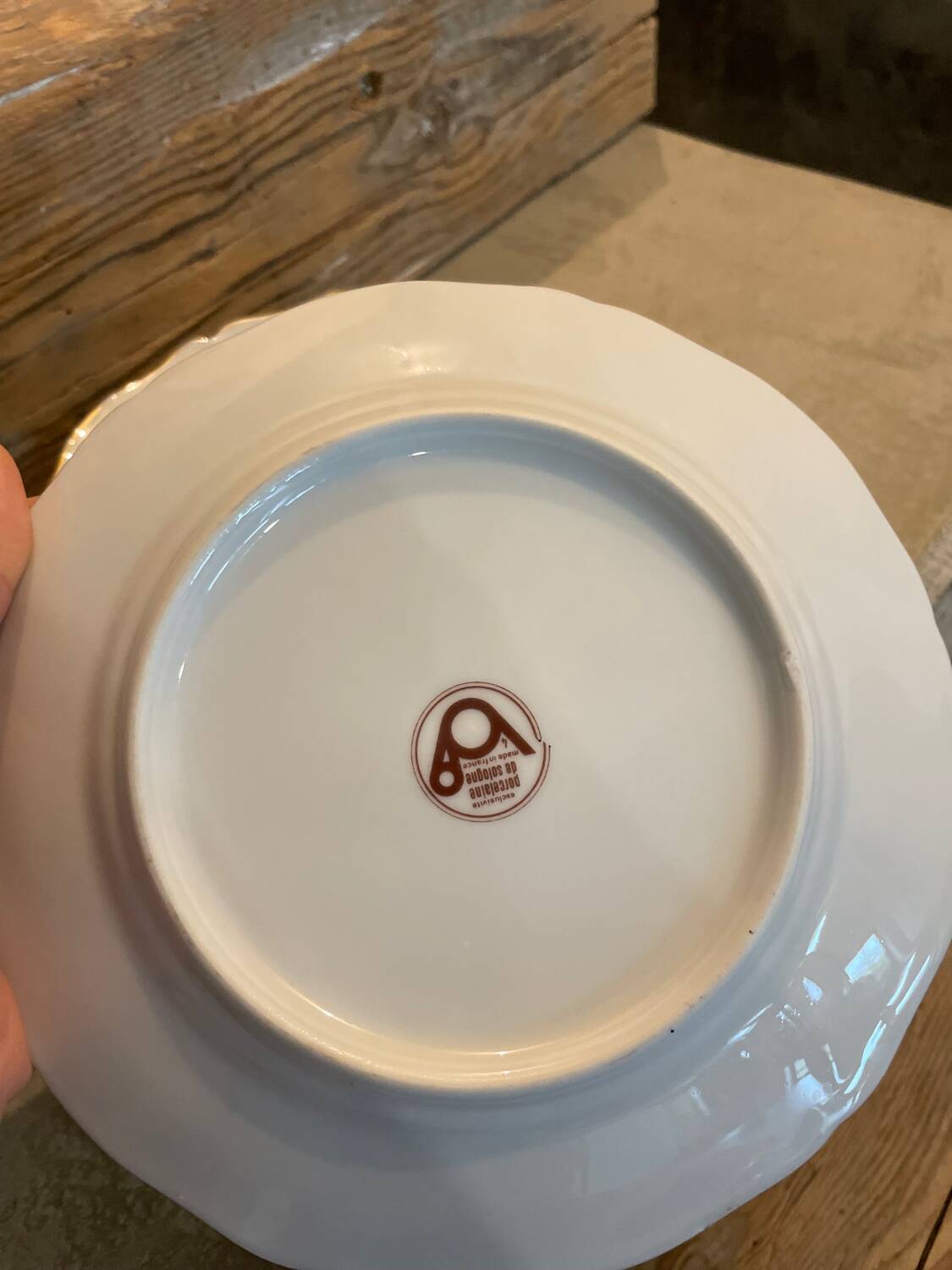 Coffee and dessert service - porcelain in Sologne