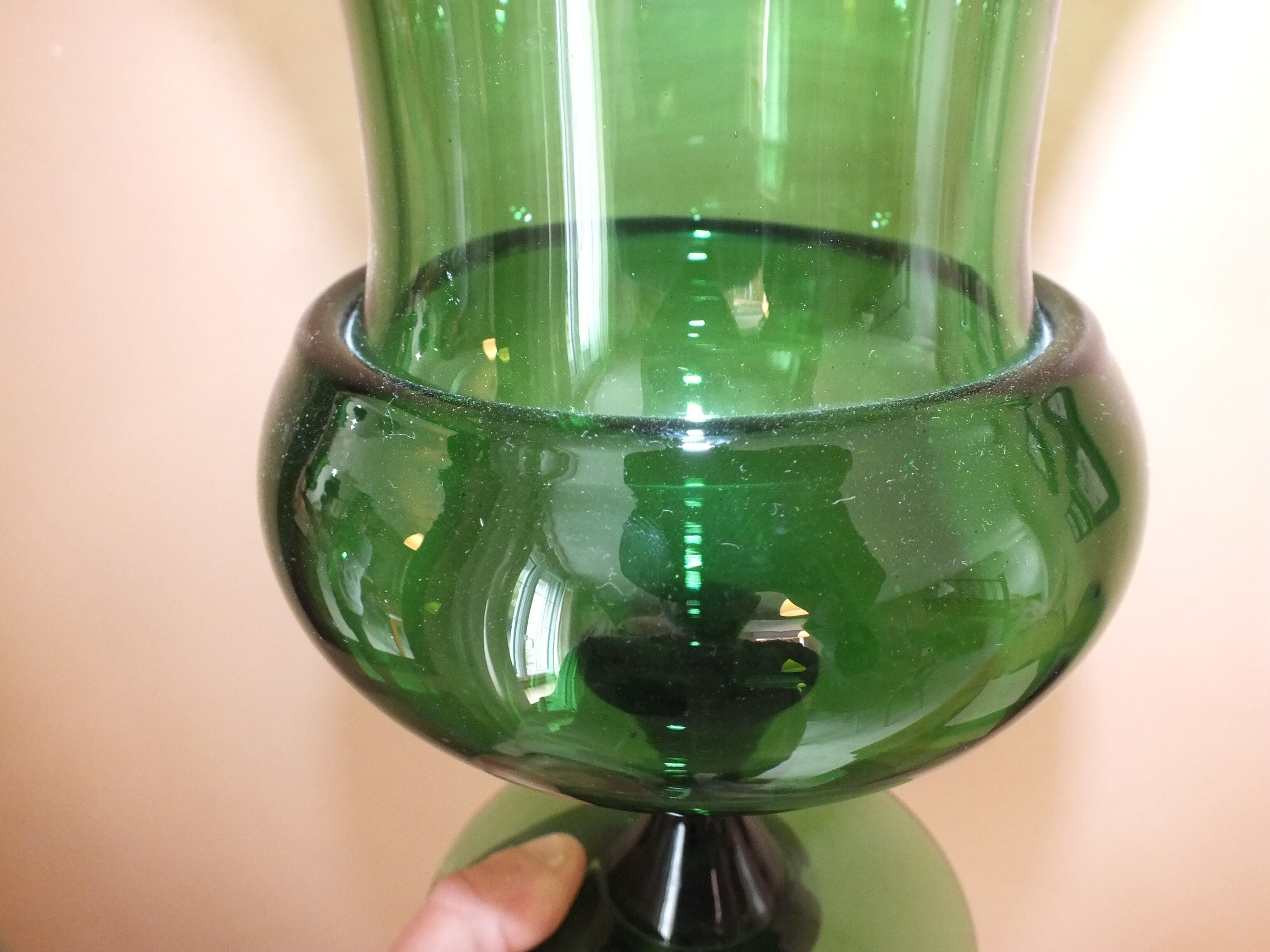 Medici glass vase