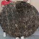 Original round Knoll Tulip dining table (137cm) Emperador glossy LIKE NEW!