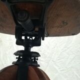 Adjustable swivel American armchair 1900