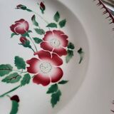 Large round serving platter sarreguemines, epernay model