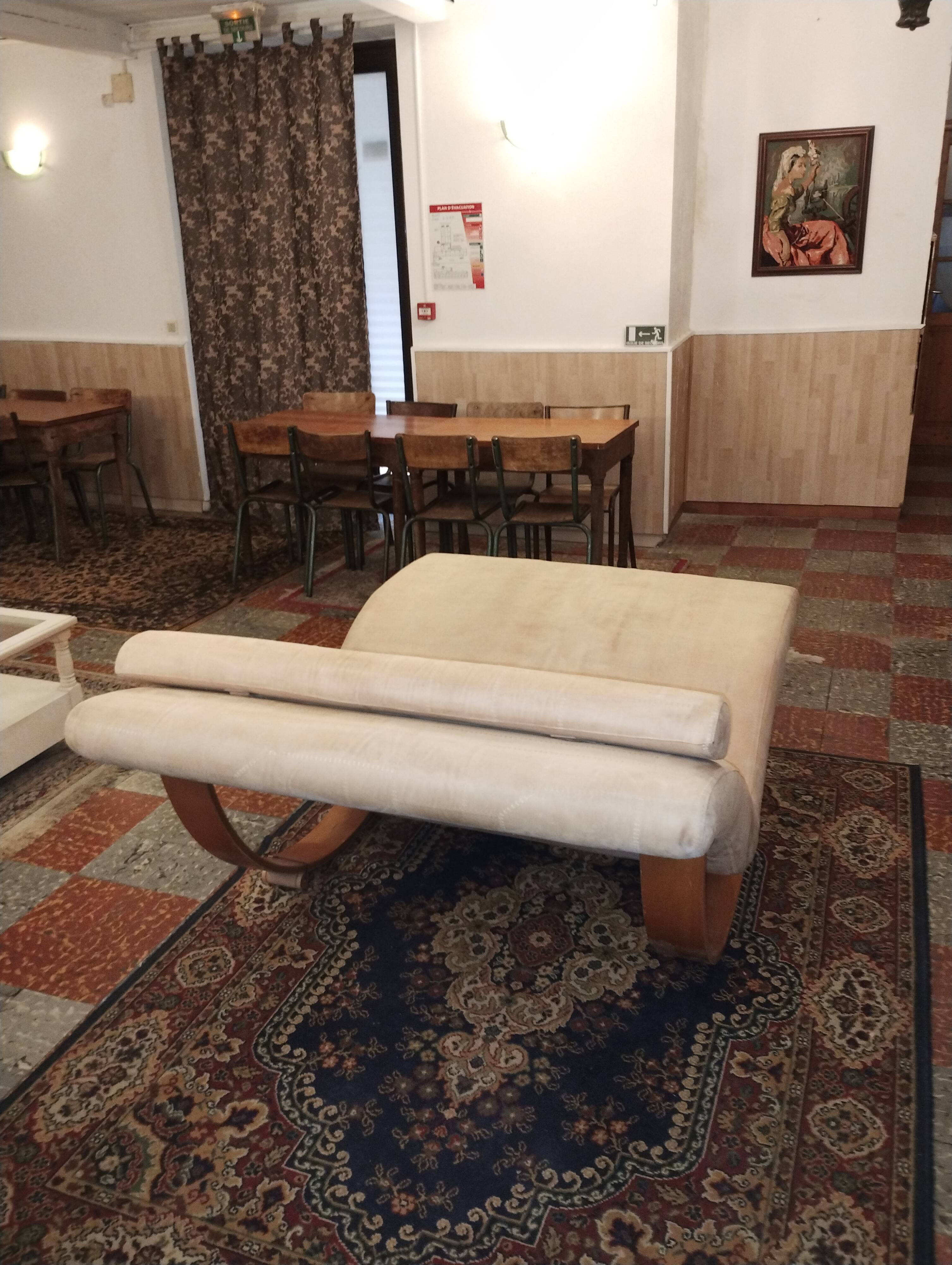 Gabbiano rocking chair for two by Giovannetti