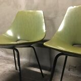 Chaise "Tonneau" Pierre Guariche, édition Steiner