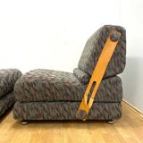 Mid-Century Folding Two-Seat Sofa, 1970s, Czechoslovakia