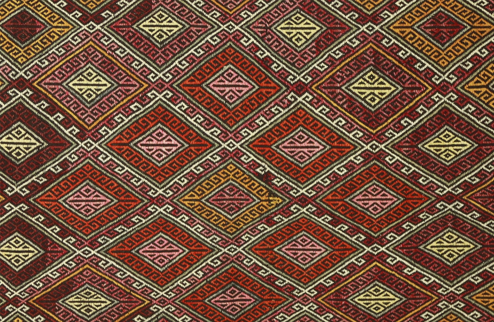Anatolian handmade kilim rug 307 cm x 181 cm