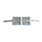 Pair of baccarat butters