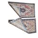 Set of 2 vintage handmade Turkish rugs 55x98 cm