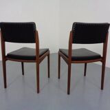 Set of Teak Dining Chairs Model 641P by Rudolf Glatzel for Thonet, 1960s