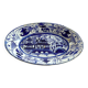 Portuguese earthenware dish, fusion between China - Macao and Portugal, 19th century