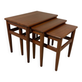 Tables gigognes en teck Danemark années 1960