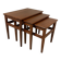 Tables gigognes en teck Danemark années 1960
