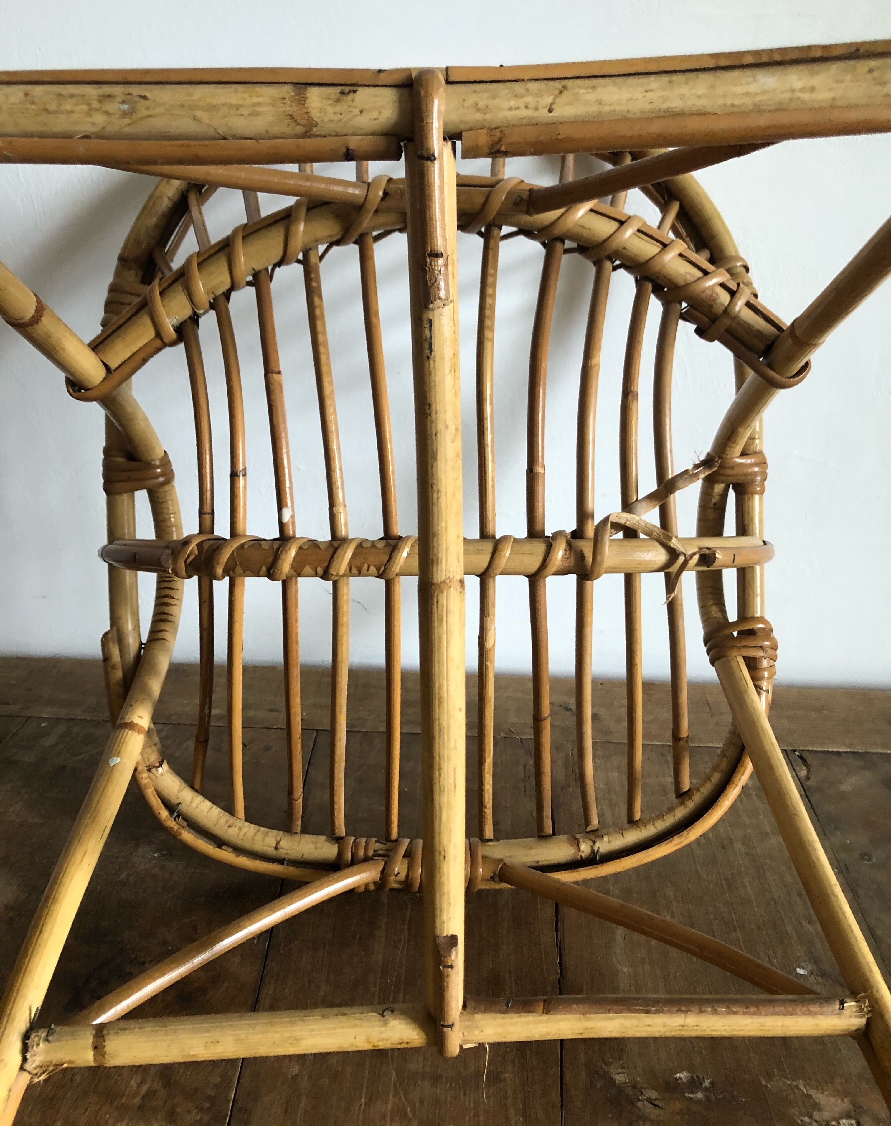 Children's rattan chair