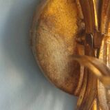 Pair of vintage Italian Hollywood Regency style sconces