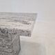 Side table in granite, 1980s