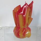 Draped chaplain lamp, Les Exclarares, in polycarbonate, 1980