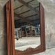 Miroir Art Déco miroir mural en bois 120x95cm