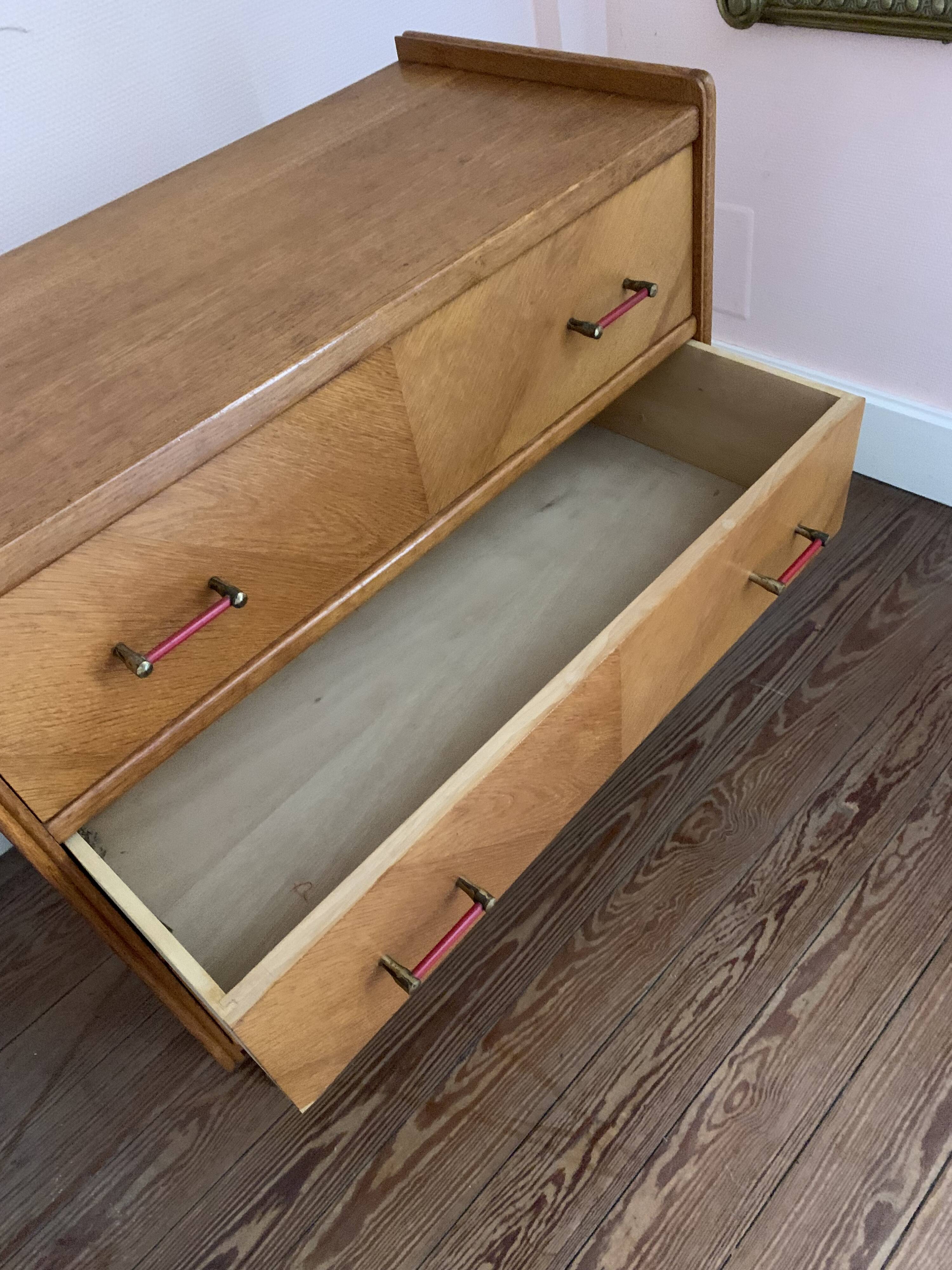 Commode pieds compas année 50