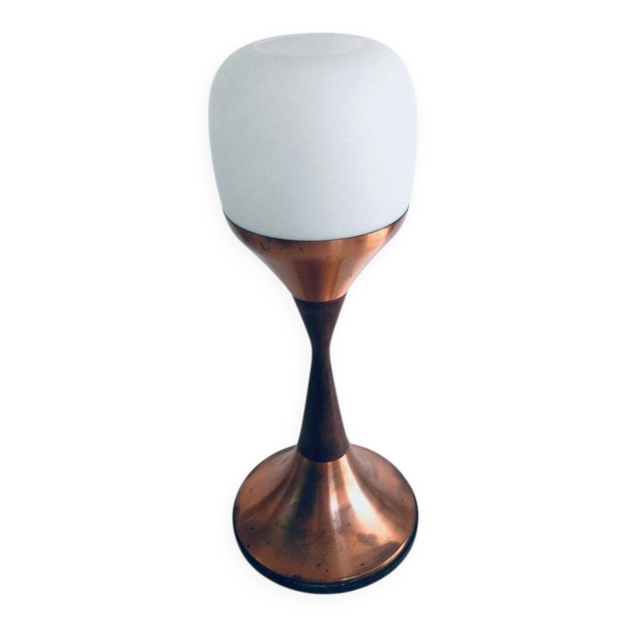 Mid-Century Modern Scandinavian Atomic Low Floor Lamp, Denmark, 1950s