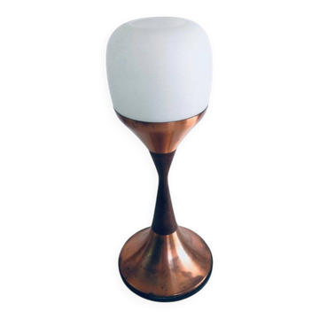 Mid-Century Modern Scandinavian Atomic Low Floor Lamp, Denmark, 1950s