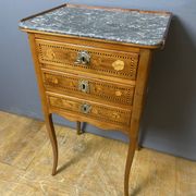 Louis XV period bedside table in cherry wood