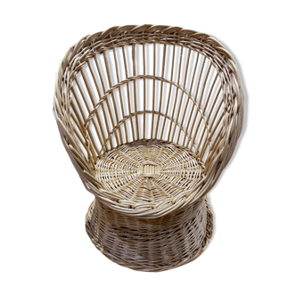 Child rattan armchair