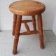 Wooden stool for children