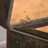 Antique chest with green patina (c.1900)