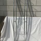Chrome tubular cloakroom coat rack