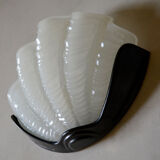 Pair of 1940's Art Deco Clam Shell Wall Lights