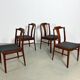 Scandinavian Teak Chairs Yngve Ekström 60s MidCentury