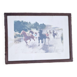 Louis Ferdinand Malespina - Aquatint Trotting Race at Vincennes
