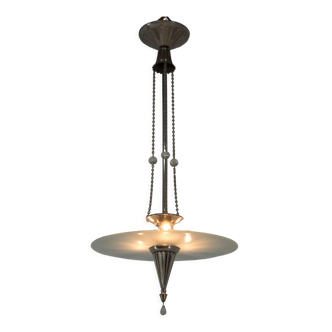 Wiener Werkstatte chandelier 1920s