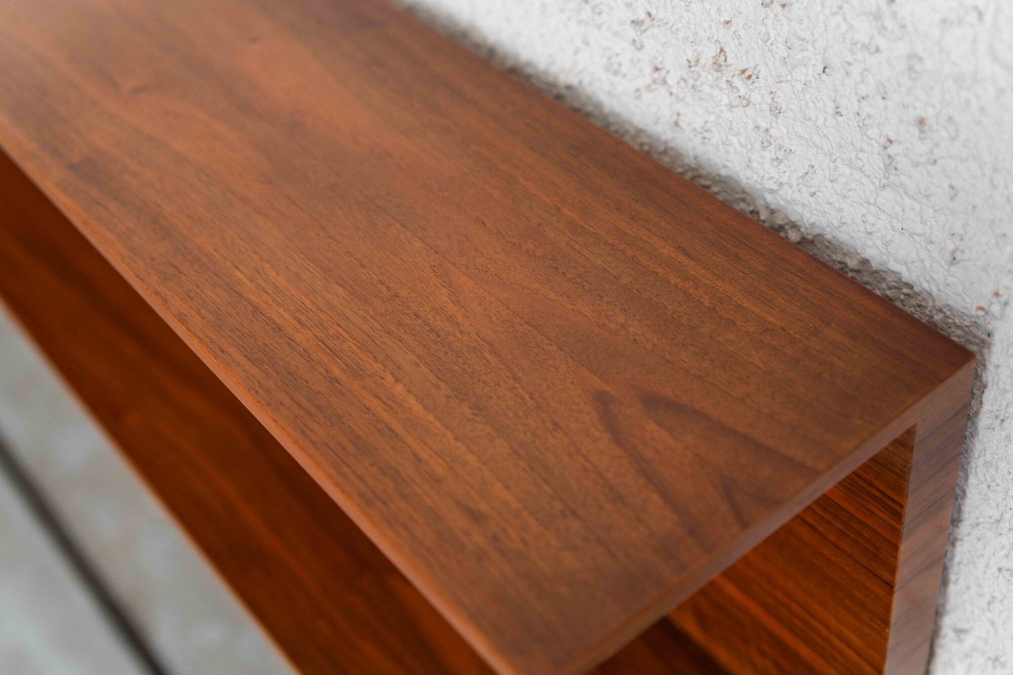 Floating wall shelf by Walter Wirz