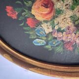 Duo of paintings "bouquet of flowers"