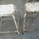 Pair of industrial stools