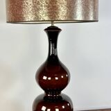 Vintage 70's glazed ceramic lamp