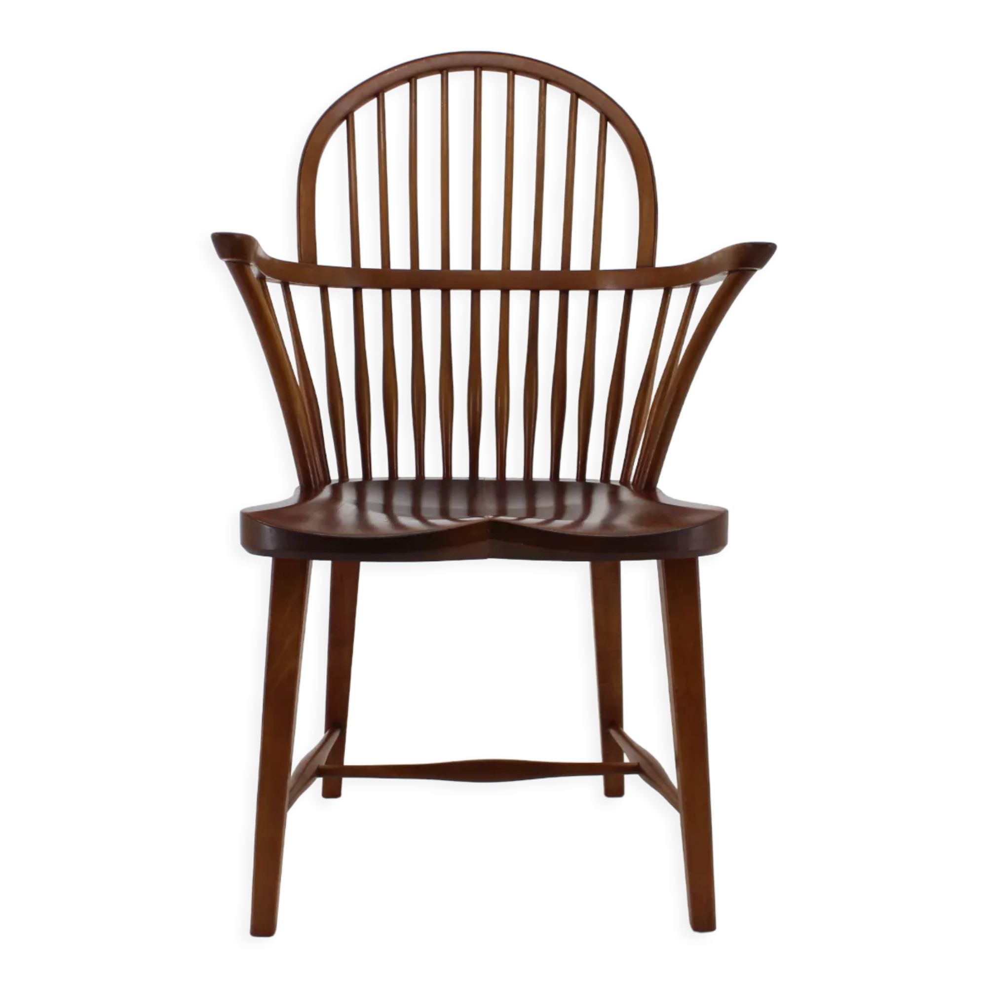 1940s Fritz Henningsen Windsor Oak Chair model CH 18A,Denmark