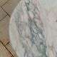 Table basse ancienne style louis xvi avec plateau marbre