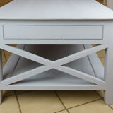 large coffee table with 4 drawers