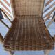 Fauteuil enfant osier