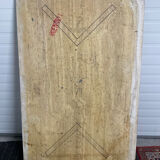 Travertine coffee table from the 70s Italy