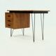 Mid Century Teak Hairpin Desk by Tijsseling 1960s