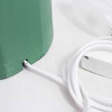 Table or hanging lamp, wood and glass, 1970