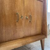 1960s oak storage unit