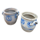 Two Alsatian stoneware pots